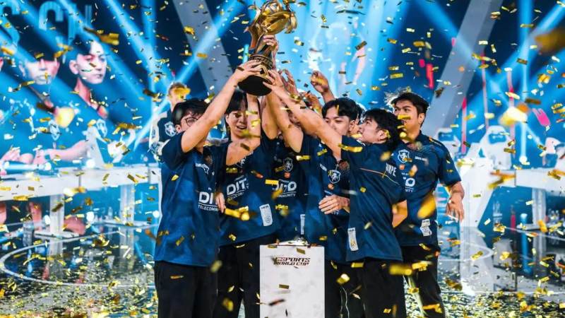 DOTA2联赛 四保一体系后期翻盘